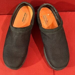 Merrell Black Mesh Slip-Ons